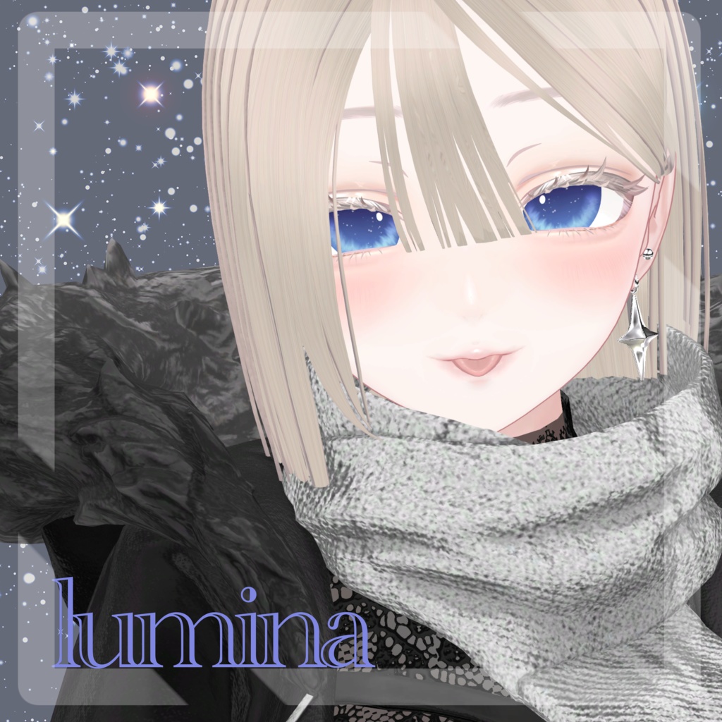 【14アバター対応】星空の瞳_eyetexture