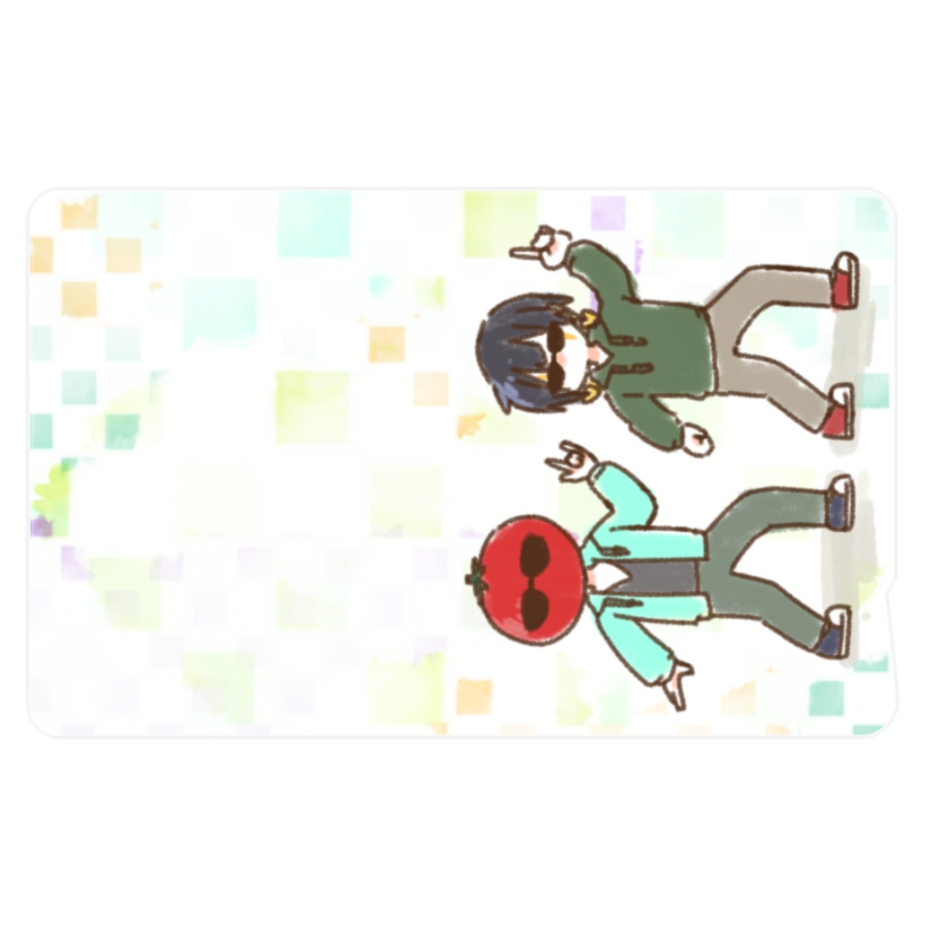 ヴァルゴレンジ&ゆん。 オリジナルICカードステッカー