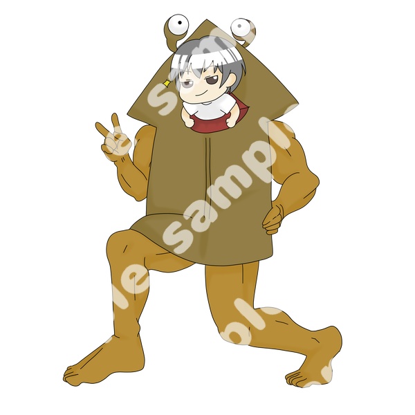 ガブングルミニキャラアクキーE
