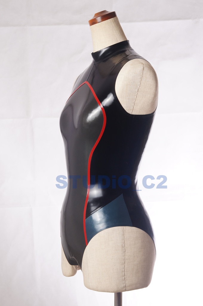 「販売終了」試作9号サイズラバーレオタード D