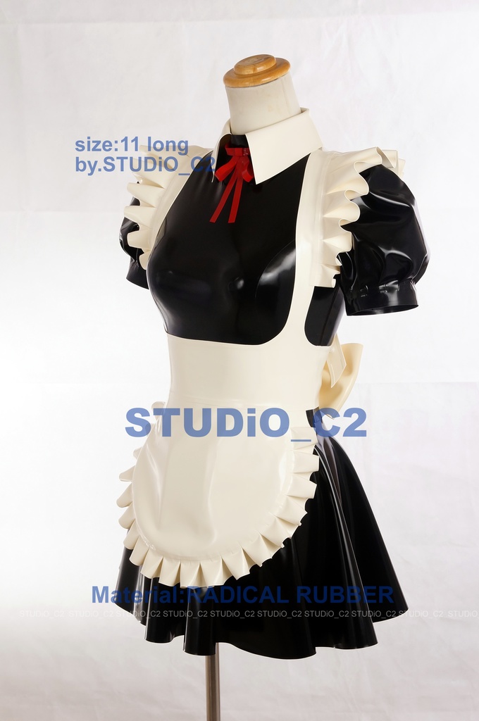 「売り切れました」ラバーメイド服 11号サイズ 2022 ④