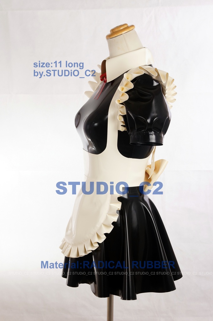 「売り切れました」ラバーメイド服 11号サイズ 2022 ④