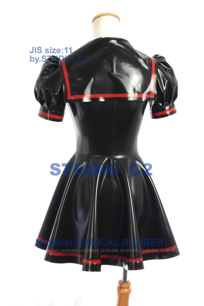「売り切れました」試作ラバーセーラー服 11号サイズ A