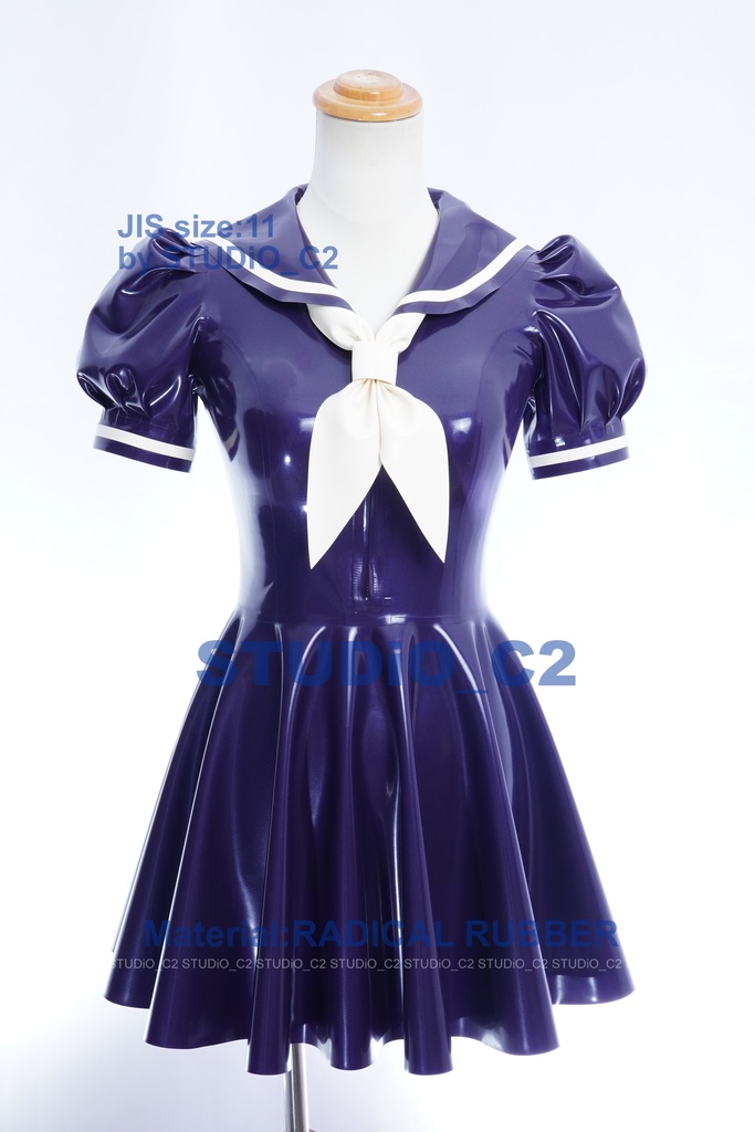 (売り切れました)試作ラバーセーラー服 11号サイズ C