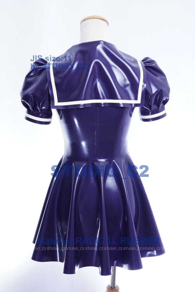 (売り切れました)試作ラバーセーラー服 11号サイズ C