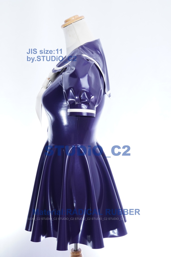 (売り切れました)試作ラバーセーラー服 11号サイズ C