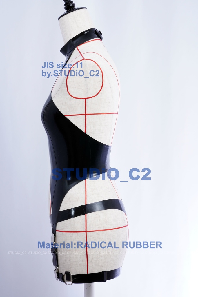 「売り切れました」ハイネック バスク黒 11号サイズ