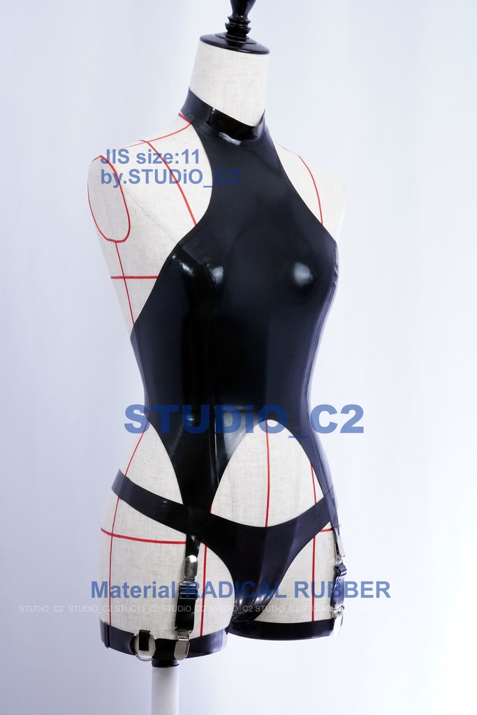 「売り切れました」ハイネック バスク黒 11号サイズ