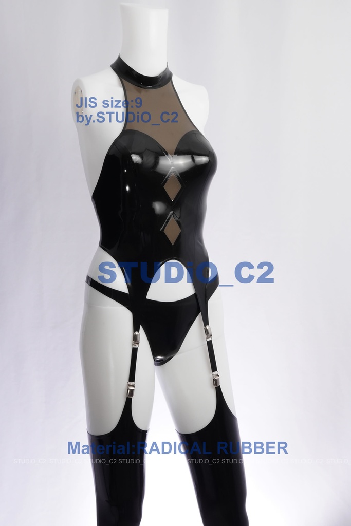 ハイネック バスク ボンデージ 9号サイズ