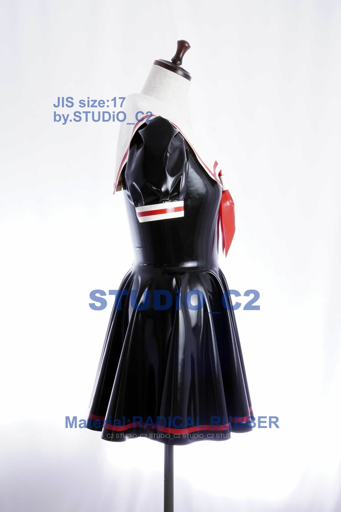 「まだ出品していません」試作ラバーセーラー服 17号サイズ