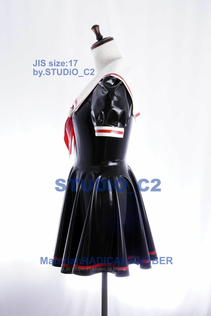 「まだ出品していません」試作ラバーセーラー服 17号サイズ