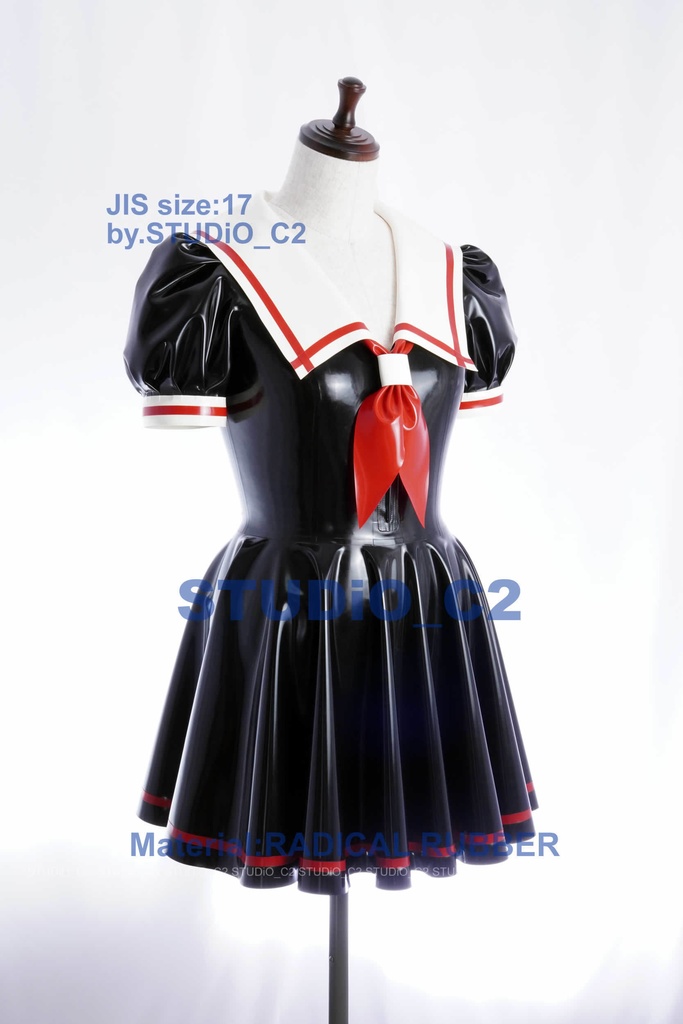 「まだ出品していません」試作ラバーセーラー服 17号サイズ　