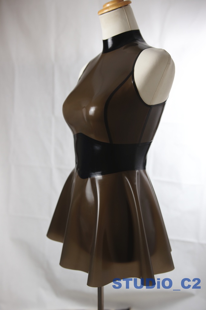 トランスノースリーブドレス 0.4mm