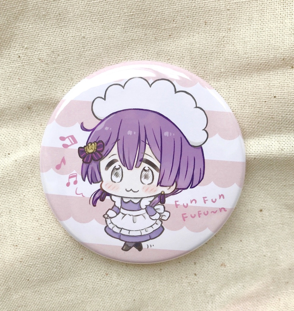 【缶バッジ】ベルナデッタ(おまけポストカード付き)