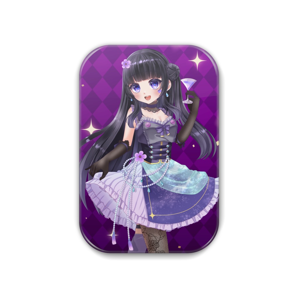 あずまよるキービジュアル缶バッジ