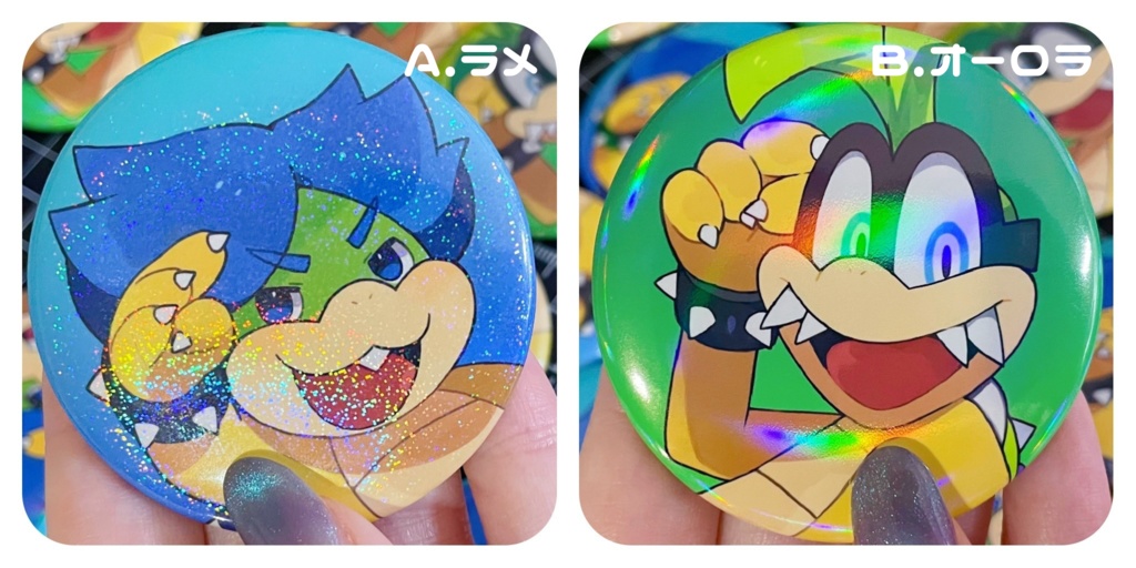 イギー ルドウィッグ ホログラム缶バッジ