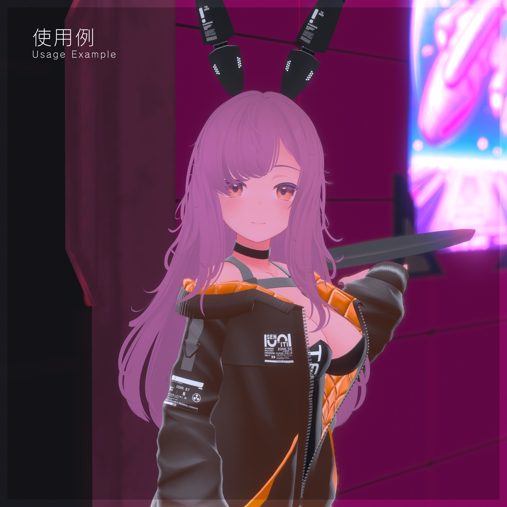 モブアバター+モーション&ボイスセット set1 Bunny Girls/Avatar NPC System 対応