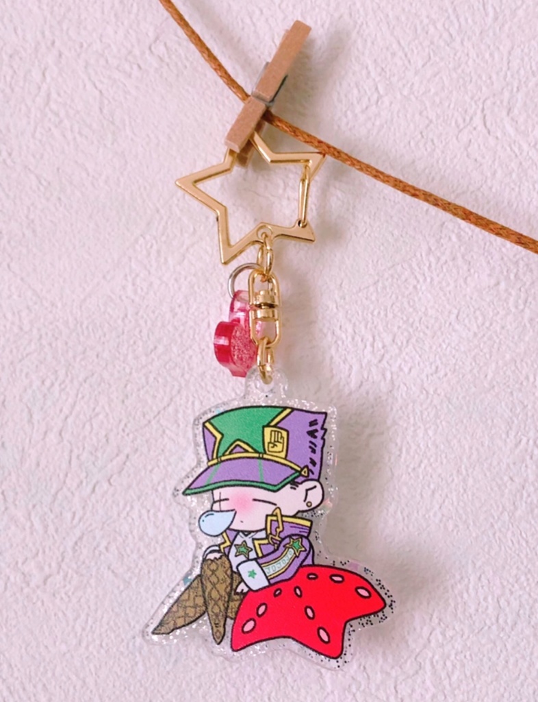 ジョジョ★第6部ゆる空条承太郎アクキー