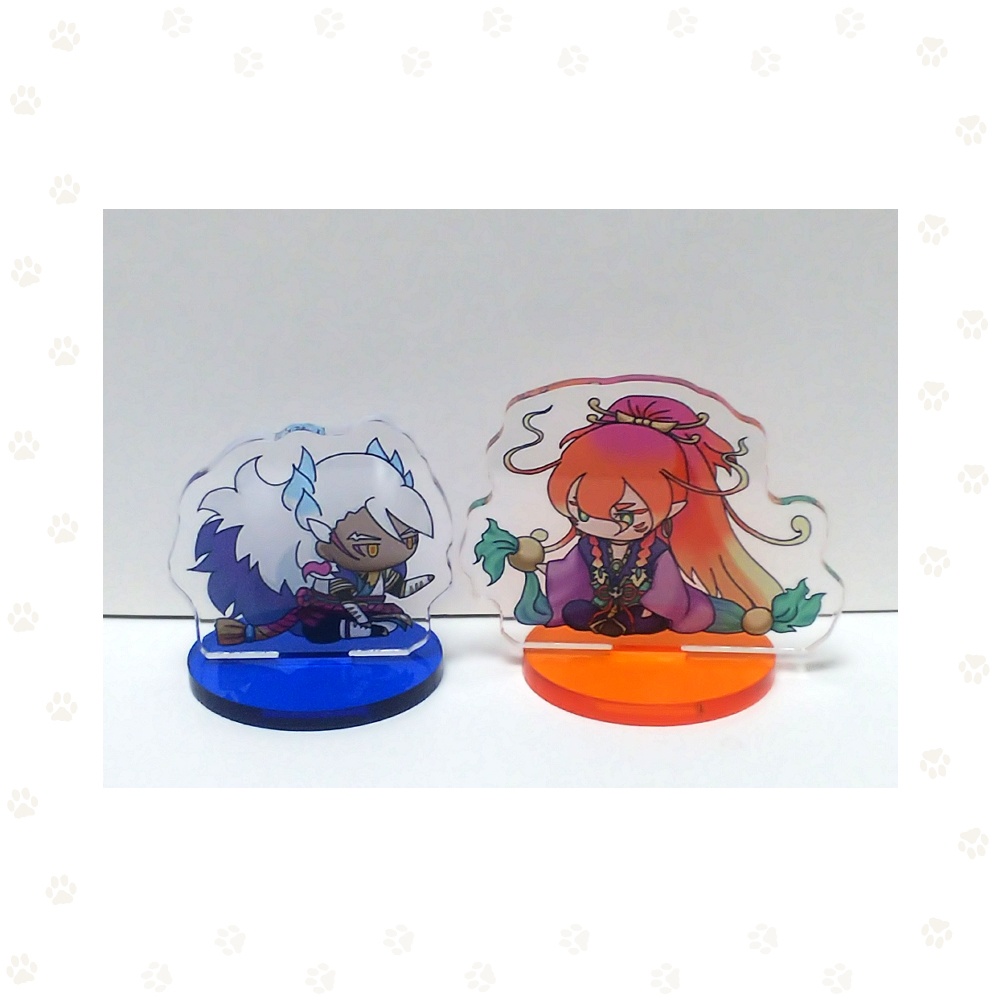 アクスタ：びゃこすざ（２体セット）