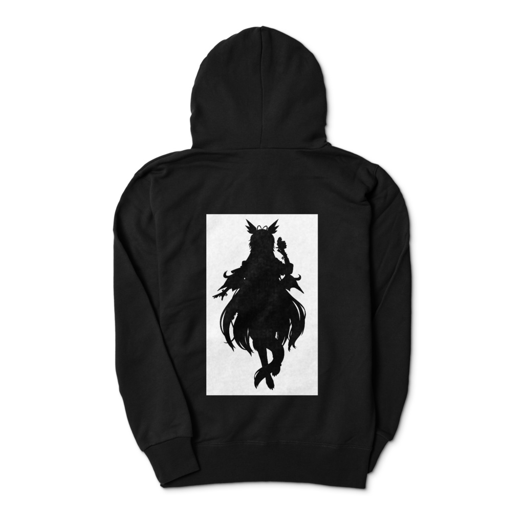 シルエットパーカー