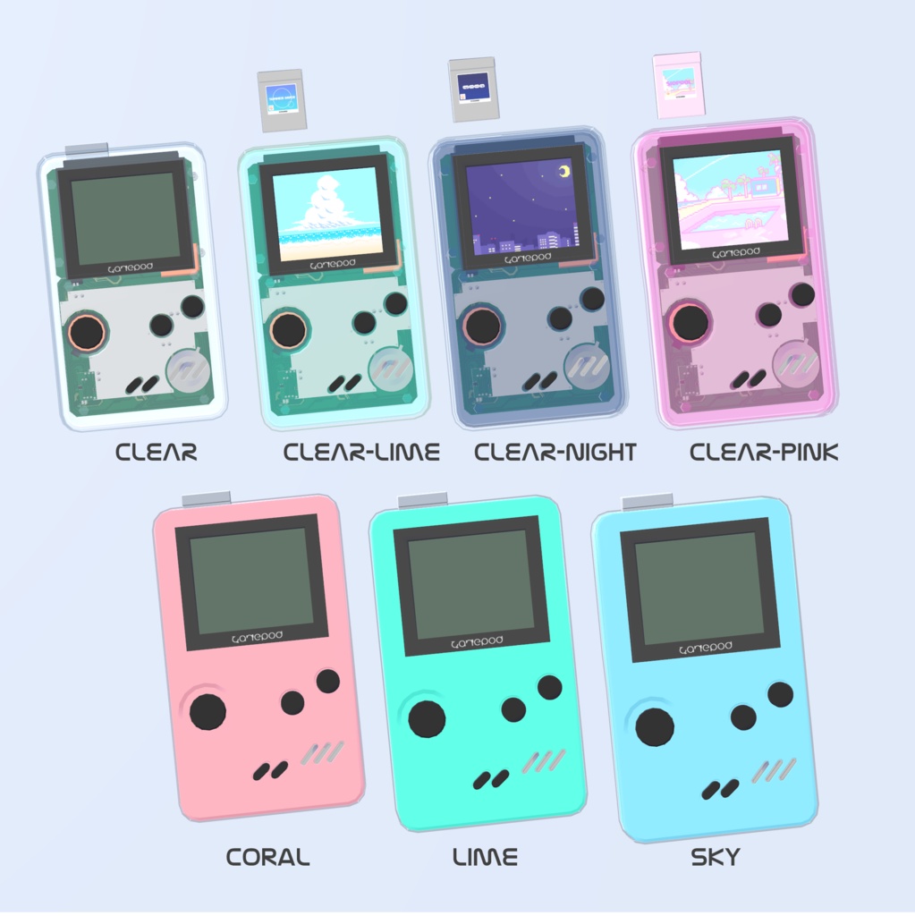 【VRChat想定】GAMEPOD【VARAYA】