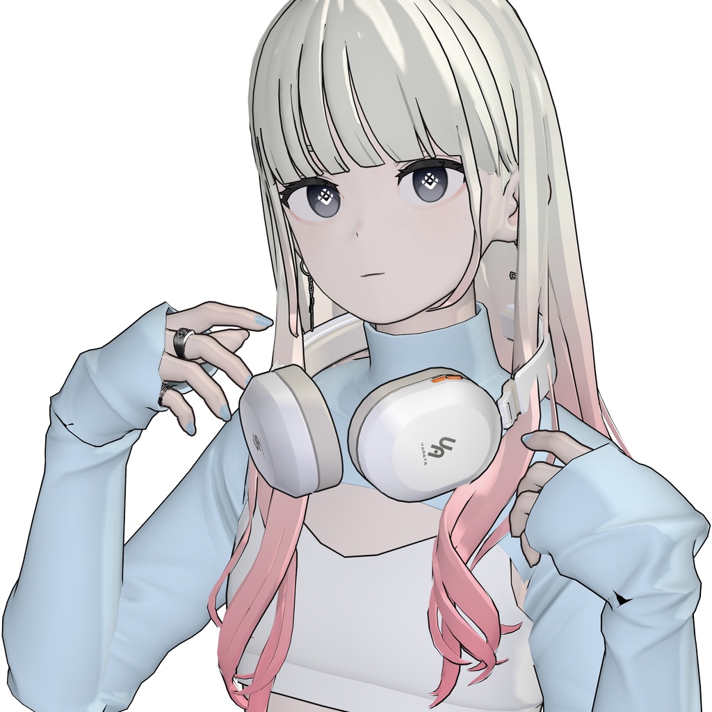 【VRChat想定】HEADPHONE【VARAYA】