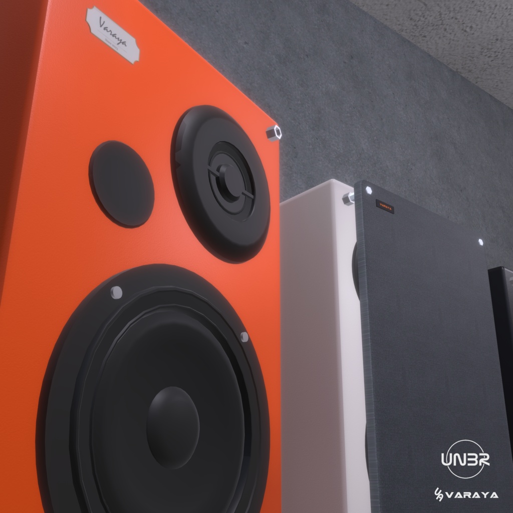 【VRChat想定】スピーカー【VARAYA】