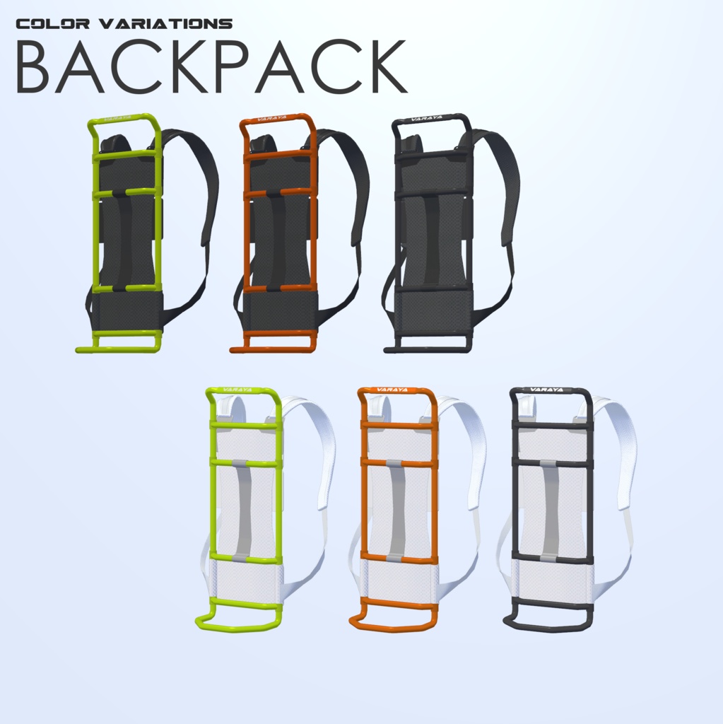 【VRChat想定】Backpack【VARAYA】