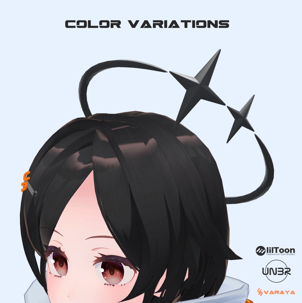 【VRChat想定】SolidHalo【VARAYA】