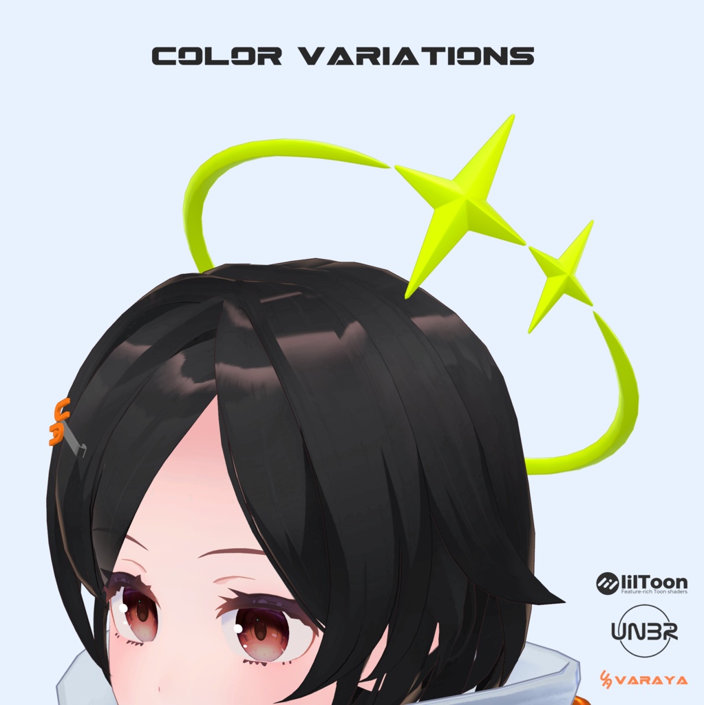 【VRChat想定】SolidHalo【VARAYA】
