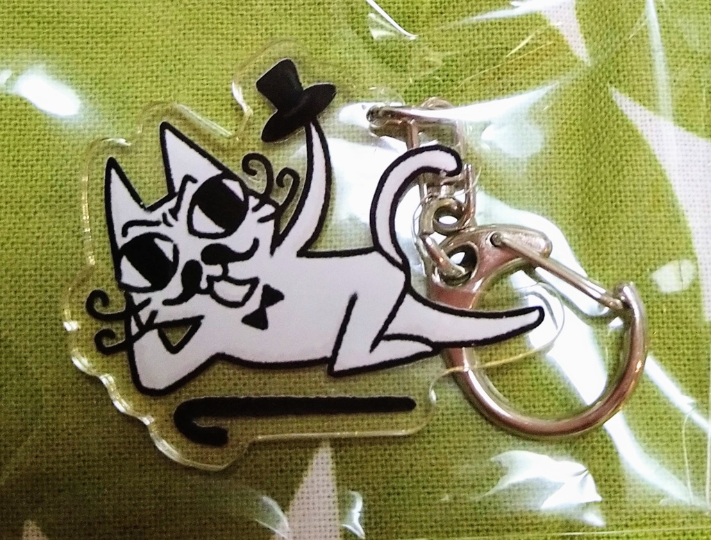 猫男爵アクリルキーホルダー
