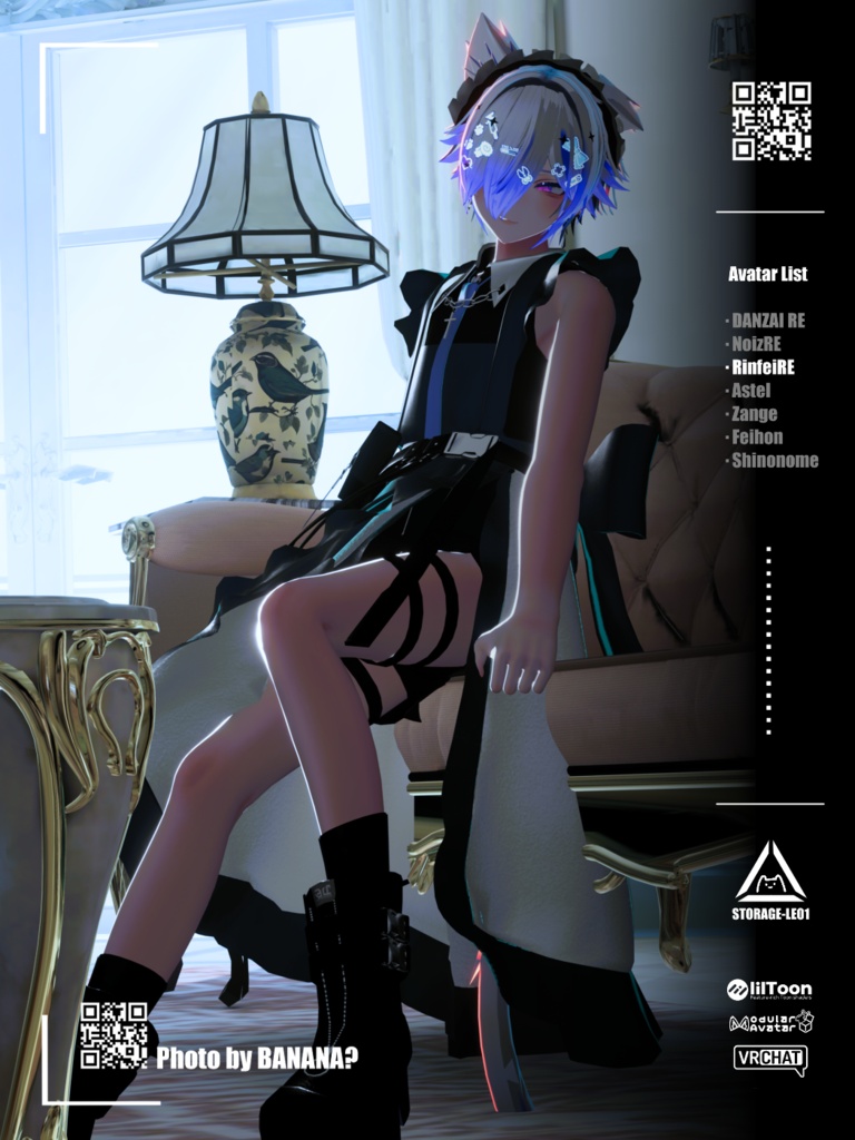 【SALE ~8/1】LE-C-01 MAID DRESS