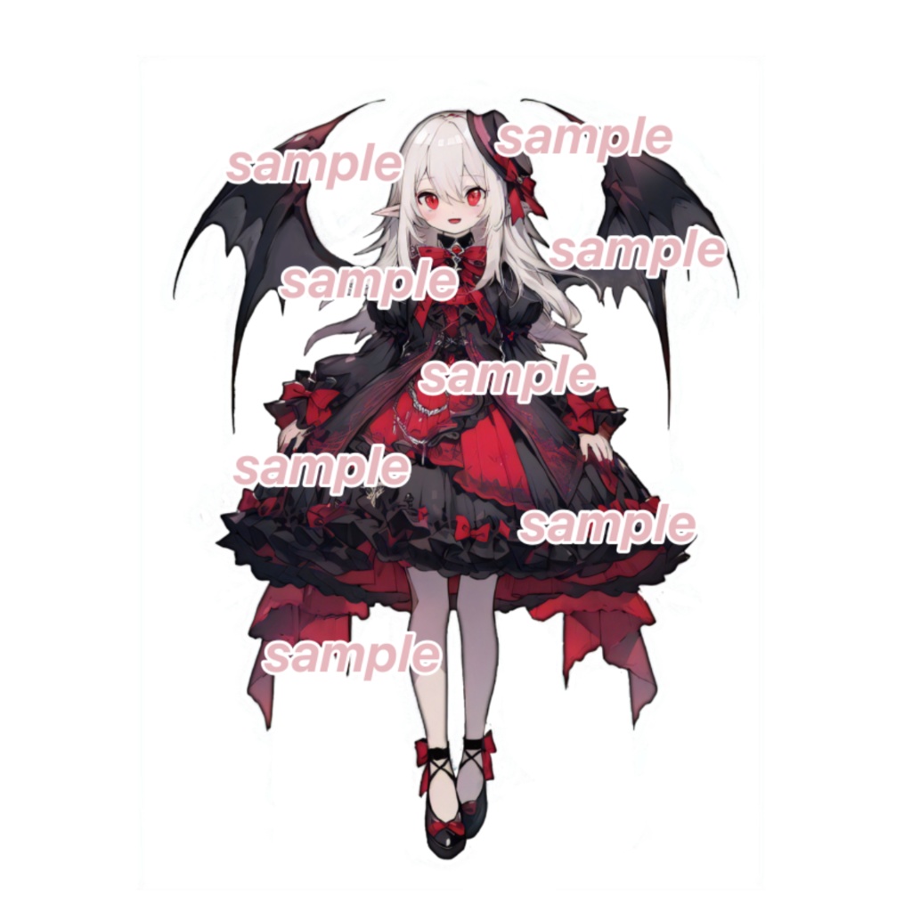 【完売】1点限定!IRIAM対応立ち絵@すぐに配信7点セット