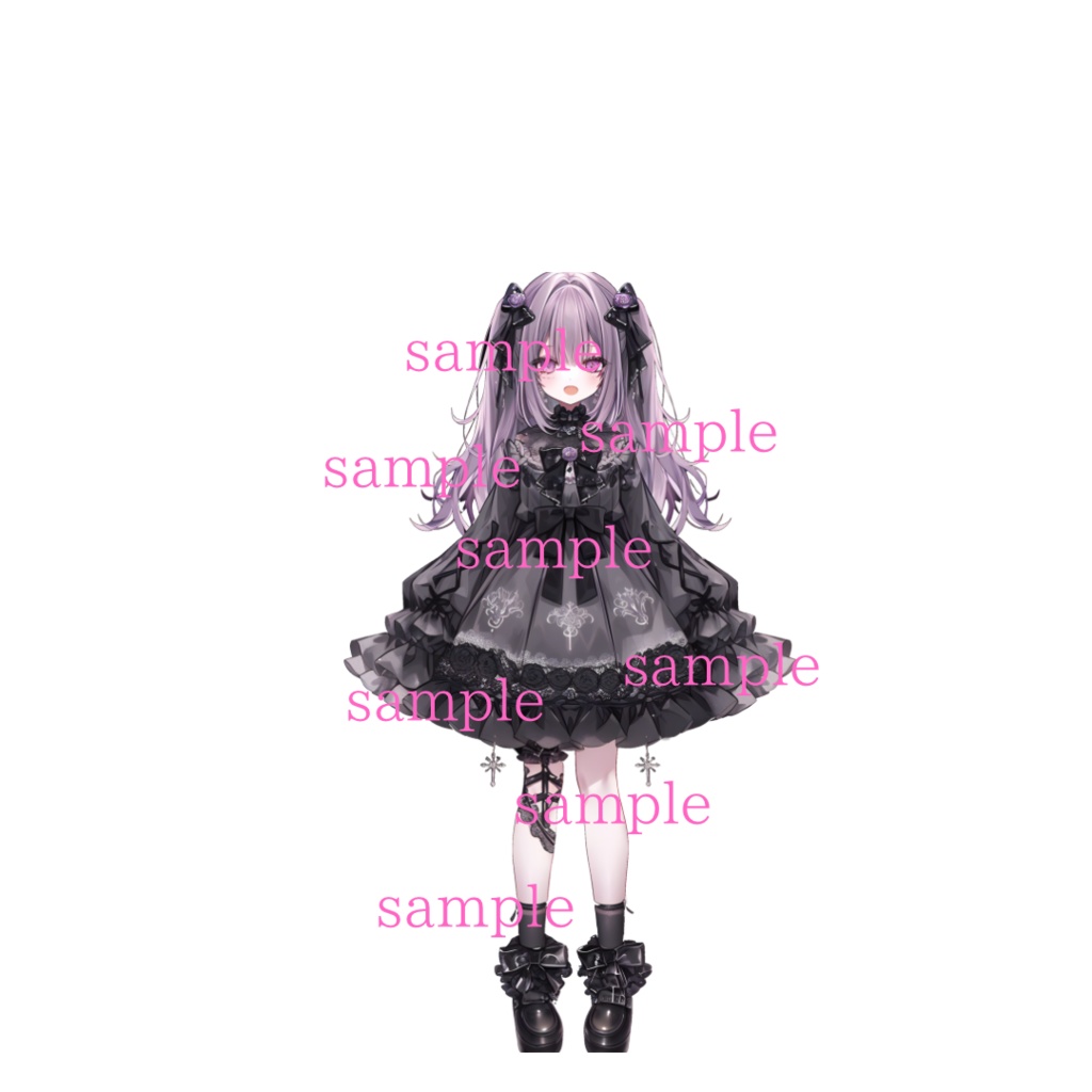 【完売】1点限定!IRIAM対応立ち絵@すぐに配信4点セット