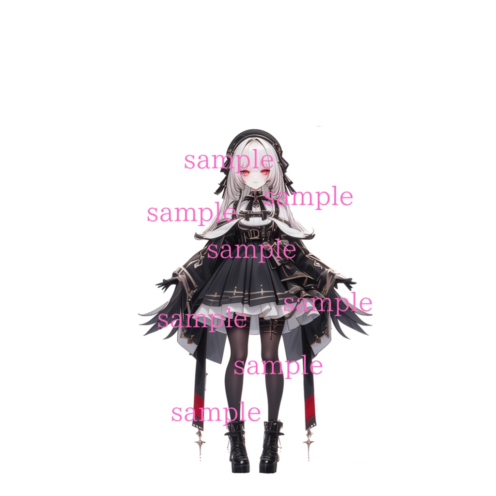 1点限定!IRIAM対応立ち絵@すぐに配信4点セット