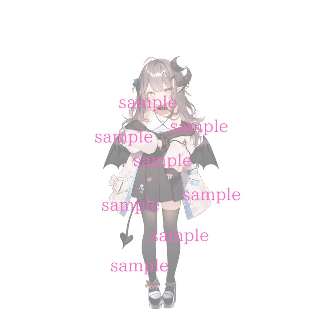 1点限定!IRIAM対応立ち絵@すぐに配信4点セット