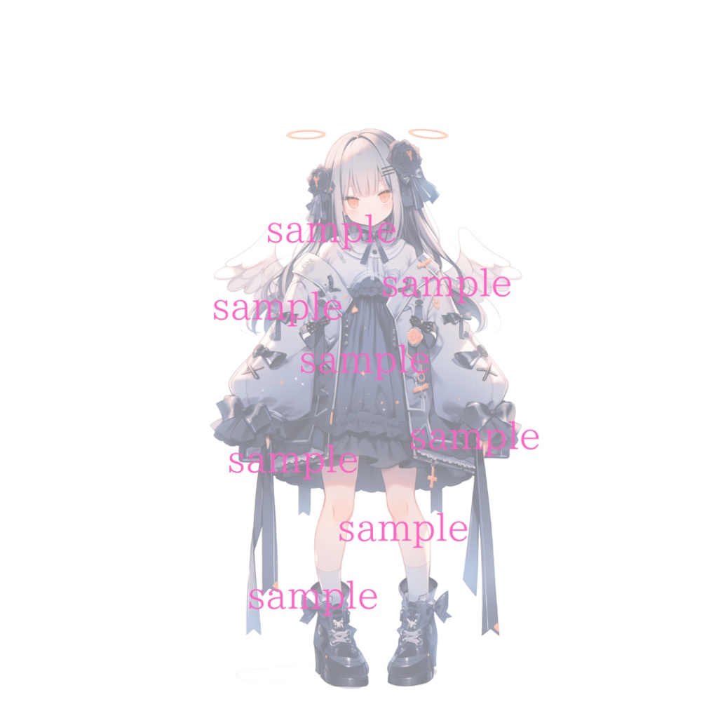 1点限定!IRIAM対応立ち絵@すぐに配信4点セット