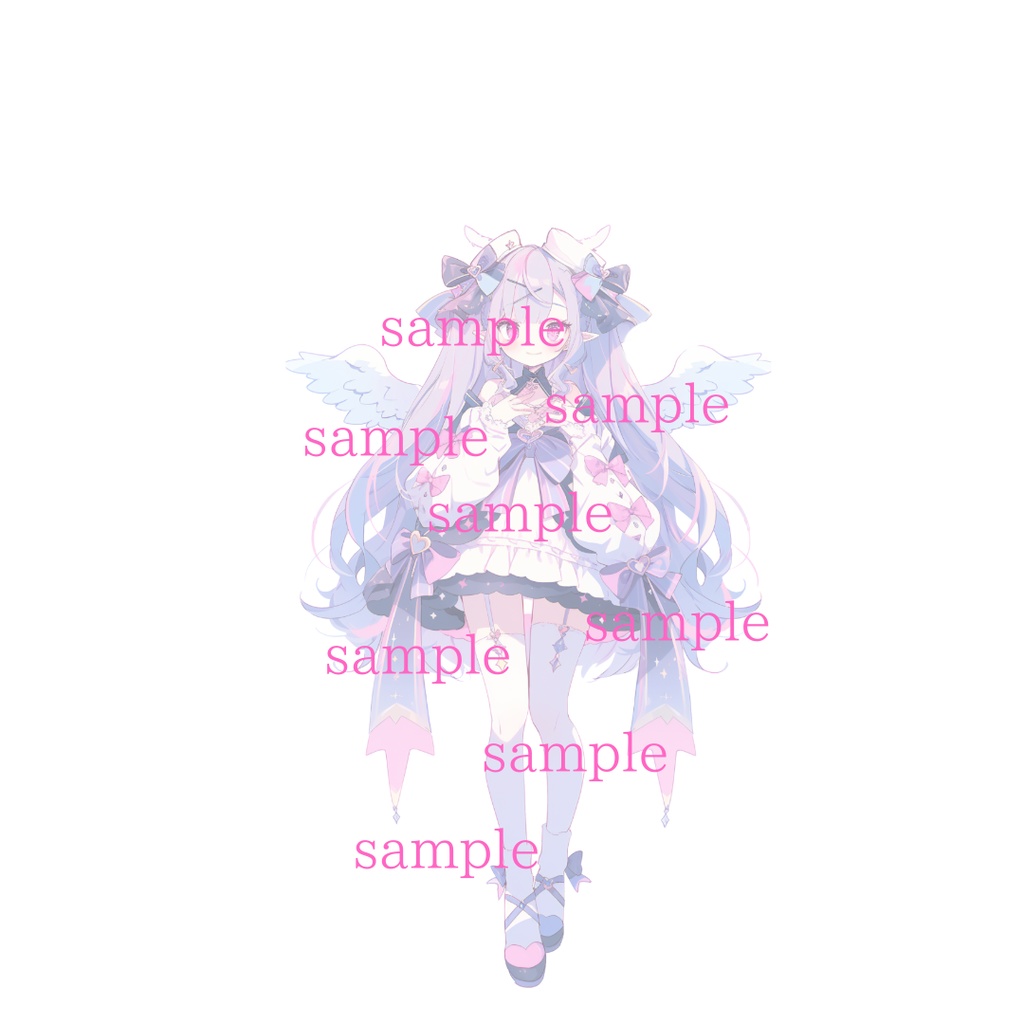 1点限定!IRIAM対応立ち絵@すぐに配信4点セット