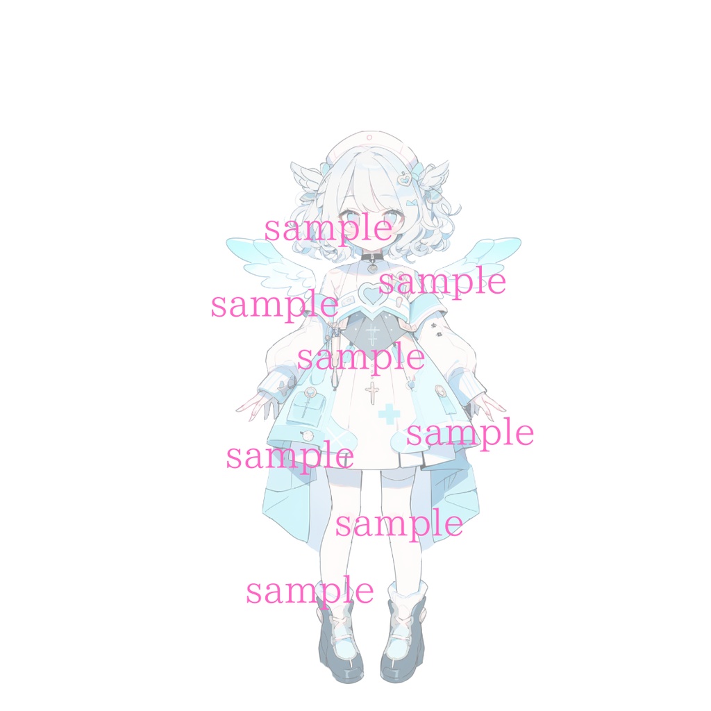 1点限定!IRIAM対応立ち絵@すぐに配信4点セット