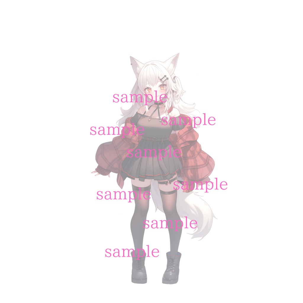 【完売】IRIAM対応立ち絵@すぐに配信4点セット