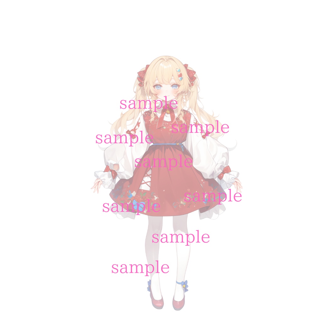 1点限定!IRIAM対応立ち絵@すぐに配信4点セット