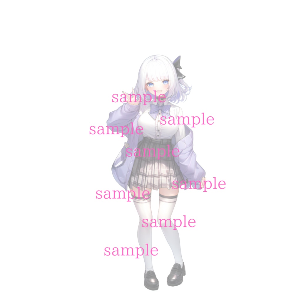 1点限定!IRIAM対応立ち絵@すぐに配信4点セット