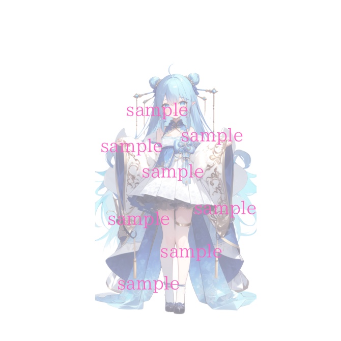 【完売】1点限定!IRIAM対応立ち絵@すぐに配信4点セット