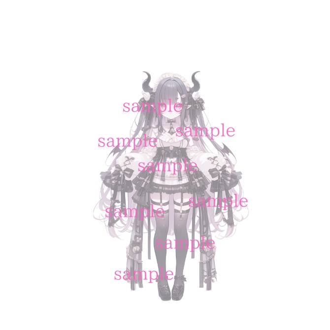 【完売】IRIAM対応立ち絵&キービジュアルセット