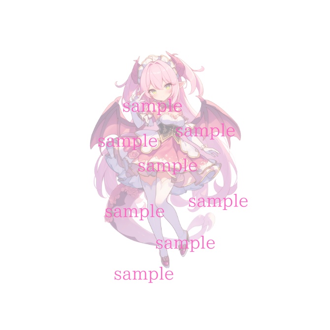 1点限定!IRIAM対応立ち絵&キービジュアル&シルエット