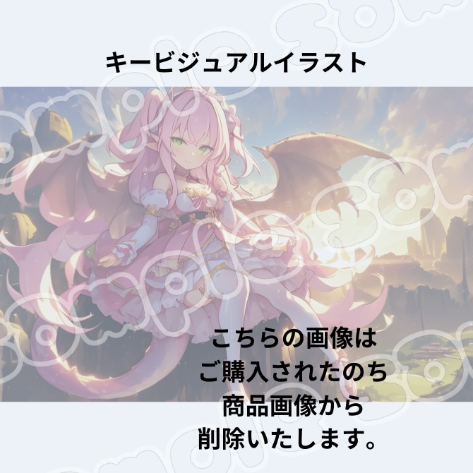 1点限定!IRIAM対応立ち絵&キービジュアル&シルエット