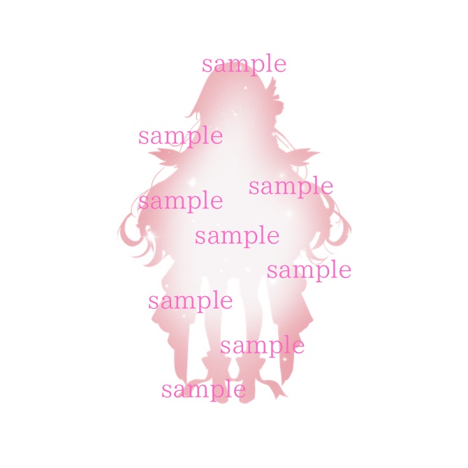 1点限定!IRIAM対応立ち絵&キービジュアル&シルエット