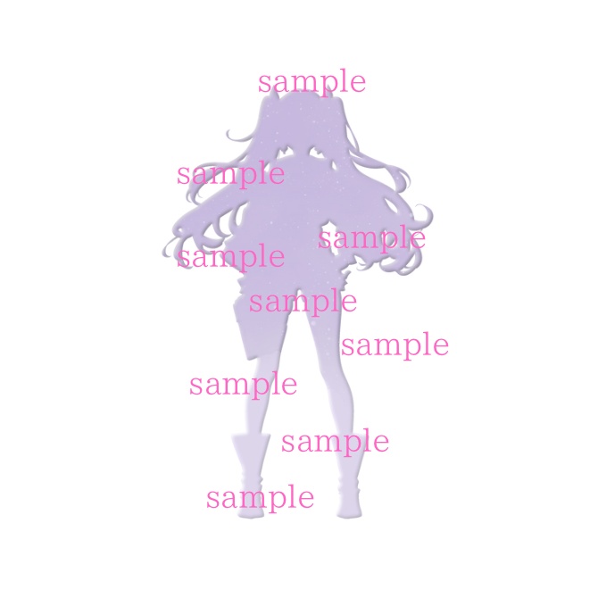 1点限定!IRIAM対応立ち絵&キービジュアル&シルエット