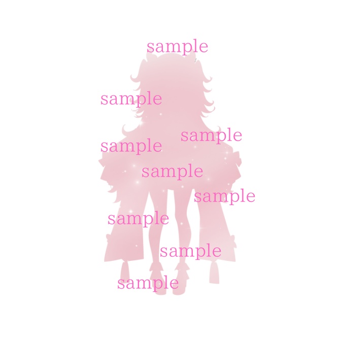 1点限定!IRIAM対応立ち絵&キービジュアル&シルエット