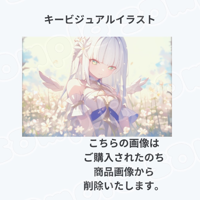 1点限定!IRIAM対応立ち絵&キービジュアル&シルエット